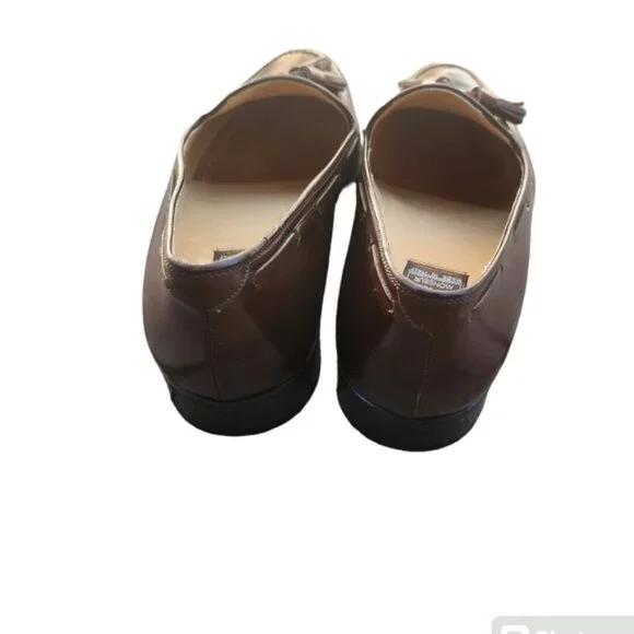 Christian Dior Monsieur leather loafers size US men's